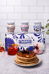 Fabbri strawberries in syrup jar perfect dessert topping.