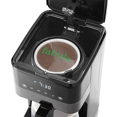 Fabula pods fit Keurig machines for convenient brewing.