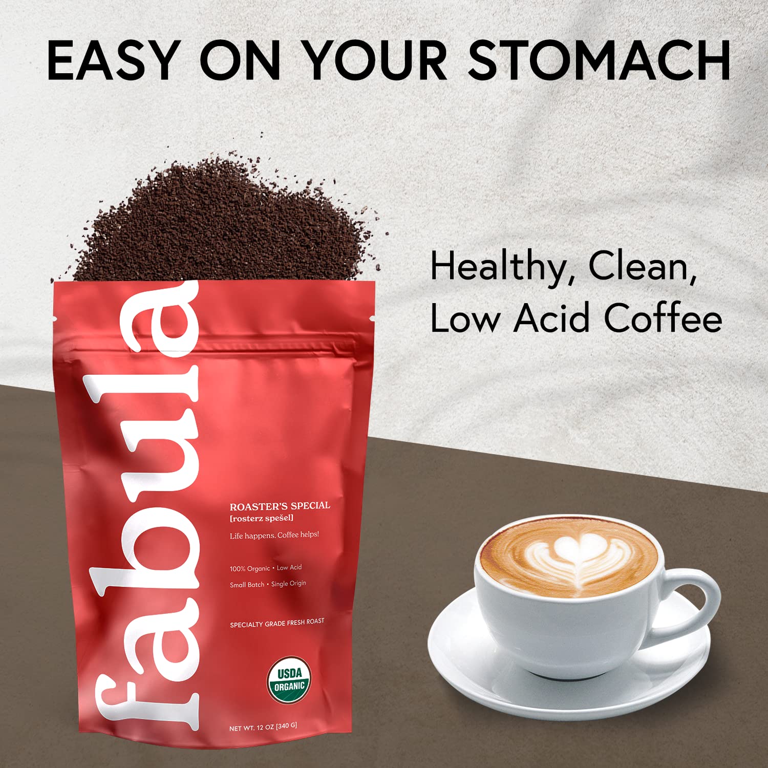 Fabula cup with rich color, perfect for daily rituals