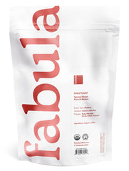 Fabula packaging close-up highlights organic, non-GMO certification