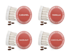 Fabula organic coffee pods flavored sampler pack—low acid, single origin for a smoother cup.