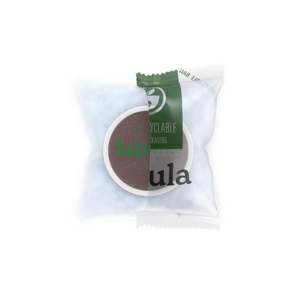 Paper K-cups from Fabula deliver quality extraction with eco-friendly packaging.