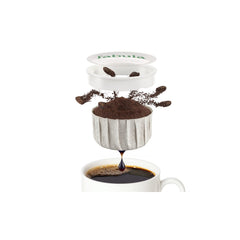 Fabula single-origin organic low-acid coffee promotes a smoother cup.