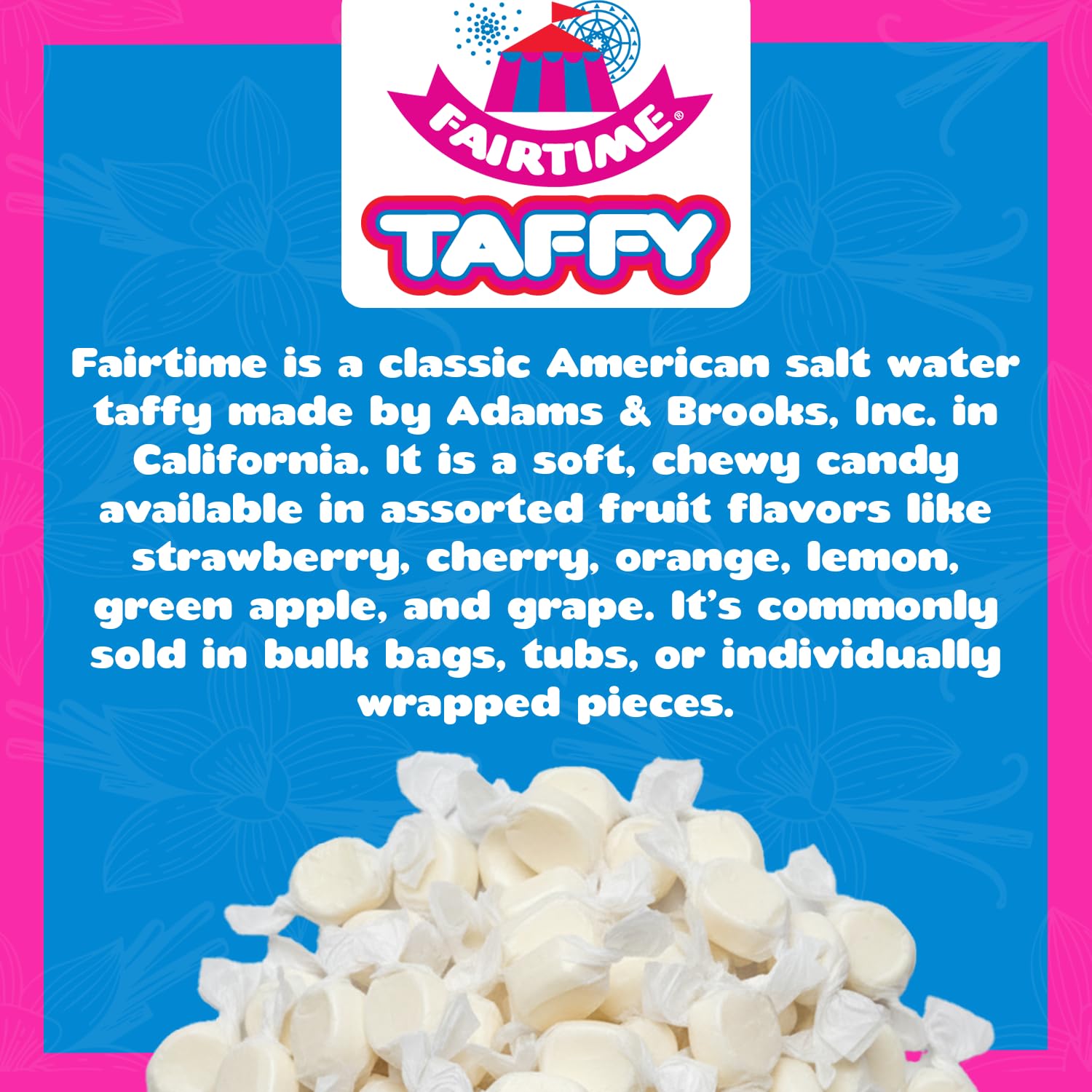 Fairtime white vanilla taffy wedding favors highlight elegant bulk candy for guests.