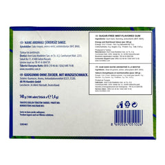 Falim 100 individually wrapped gum pieces, portable mint flavor.