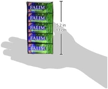 Falim gum on the go ready in a compact travel-friendly form.