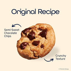 Individually wrapped 1oz Famous Amos cookie for on-the-go snacking