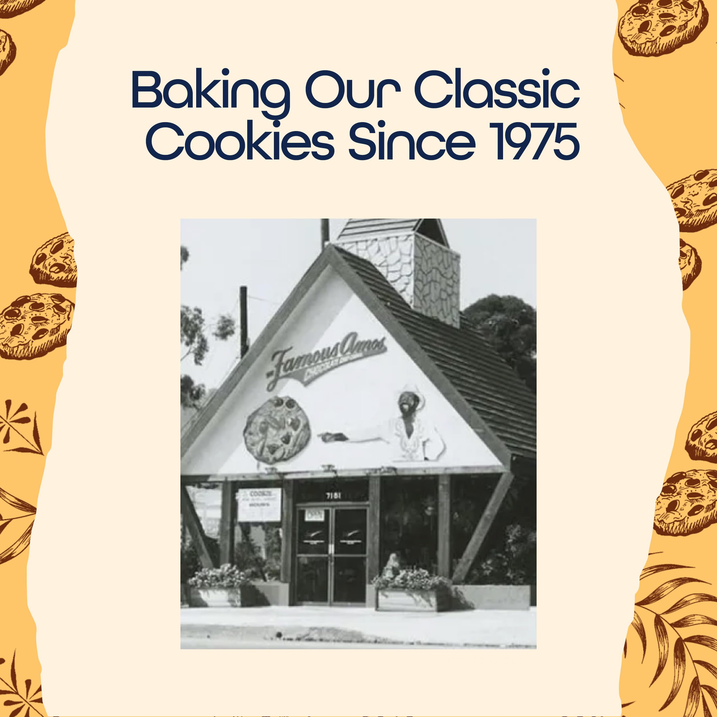 Gift-ready packaging from Famous Amos makes a delicious treat gift