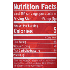 Famous Dave's Rib Rub jar back label highlights ingredients and suggested uses.