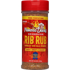 Close-up of brown sugar and spice mix in Famous Dave's Rib Rub.