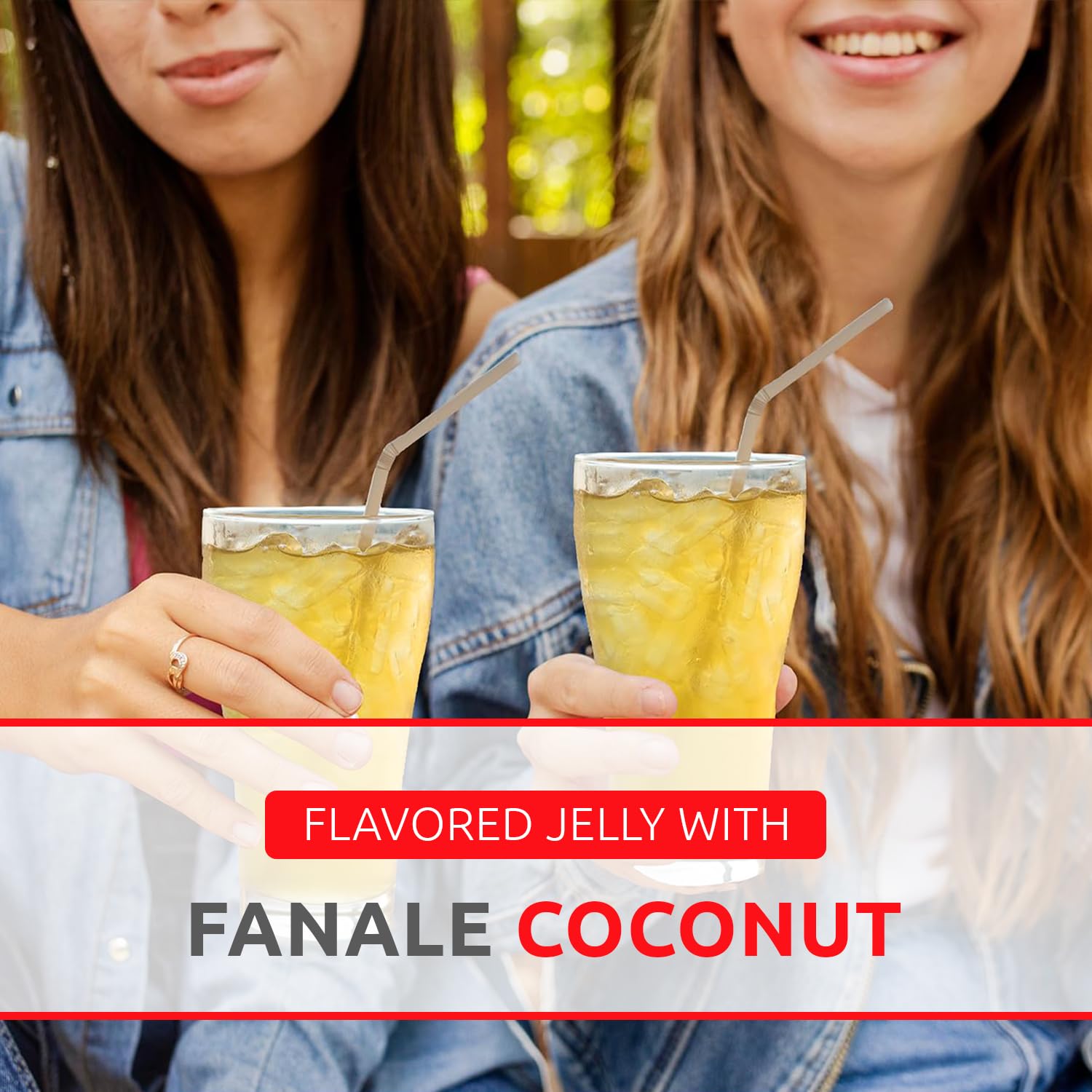 Fanale star-shaped jelly adds sparkle to cocktails and desserts