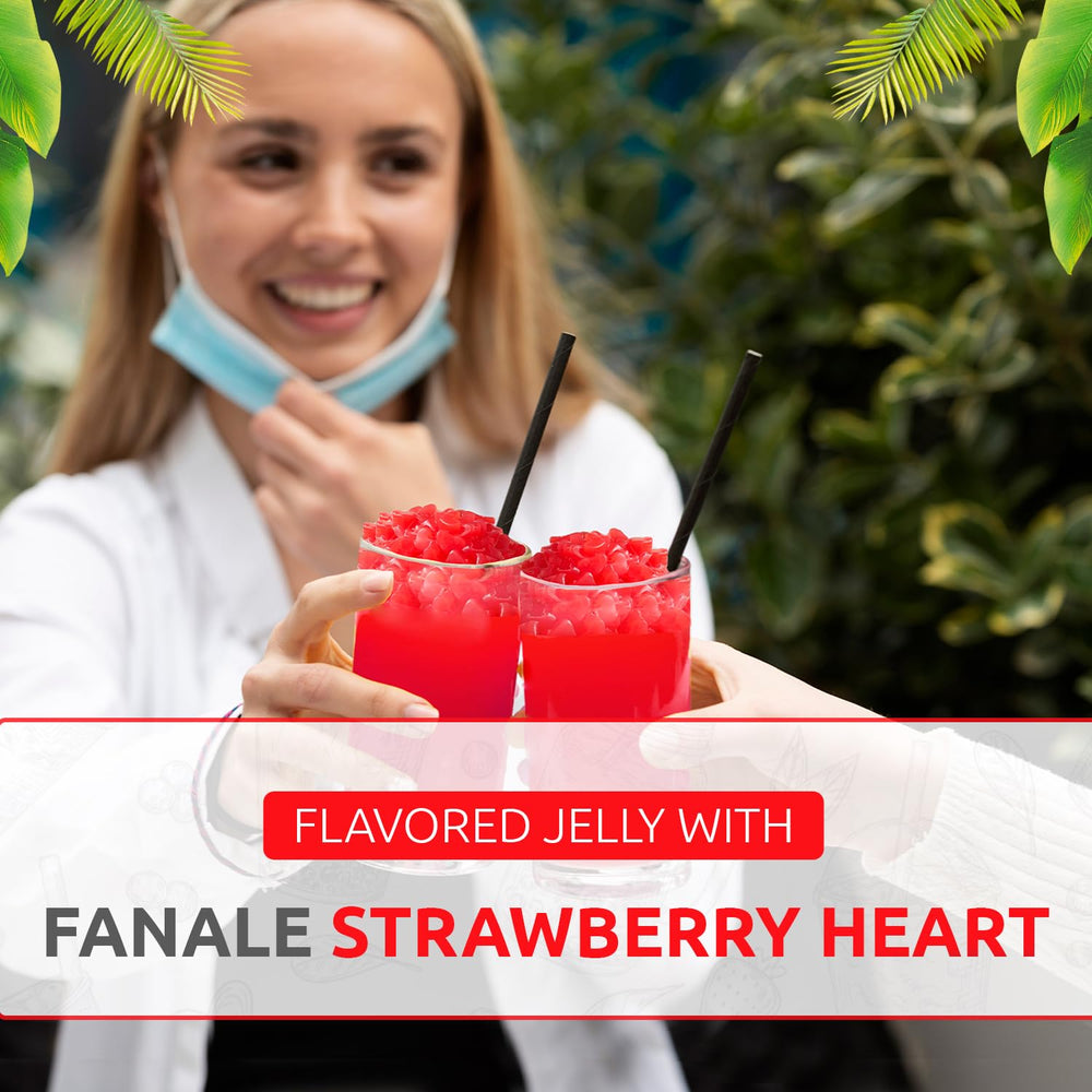 Fanale Coconut Jelly Topping coconut flavor provides classic jelly texture