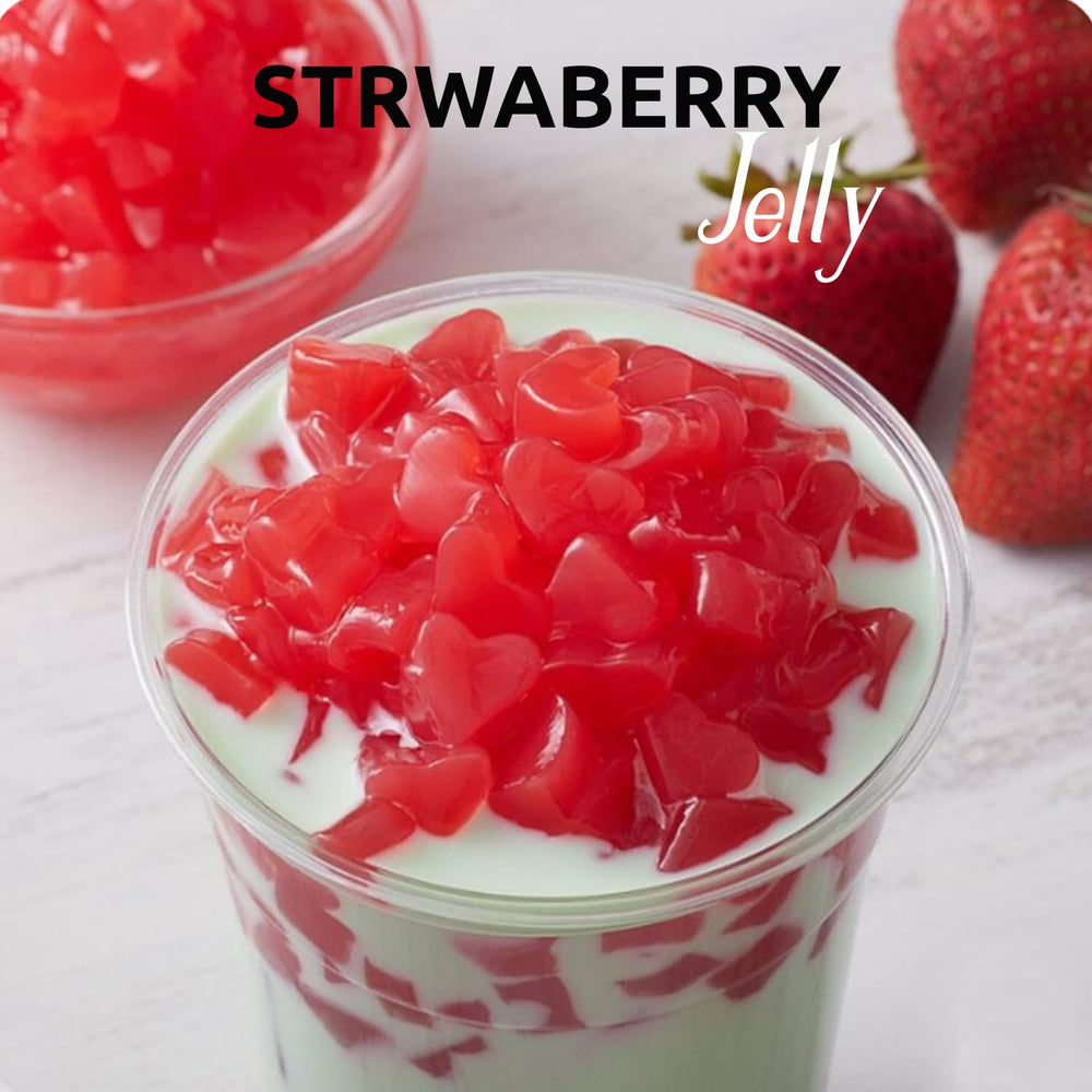 Fanale Coconut Jelly Topping konjac flavor offers chewy bite in beverages