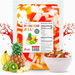 Fanale coconut jelly topping pack 400g for bubble tea and desserts