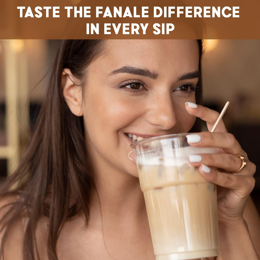 Cold or hot drinks benefit from smooth dissolution of Fanale powder.