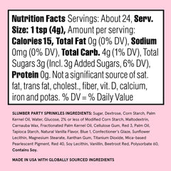 Fancy Sprinkles Slumber Party purple crunch enhances cookies and cupcakes with color