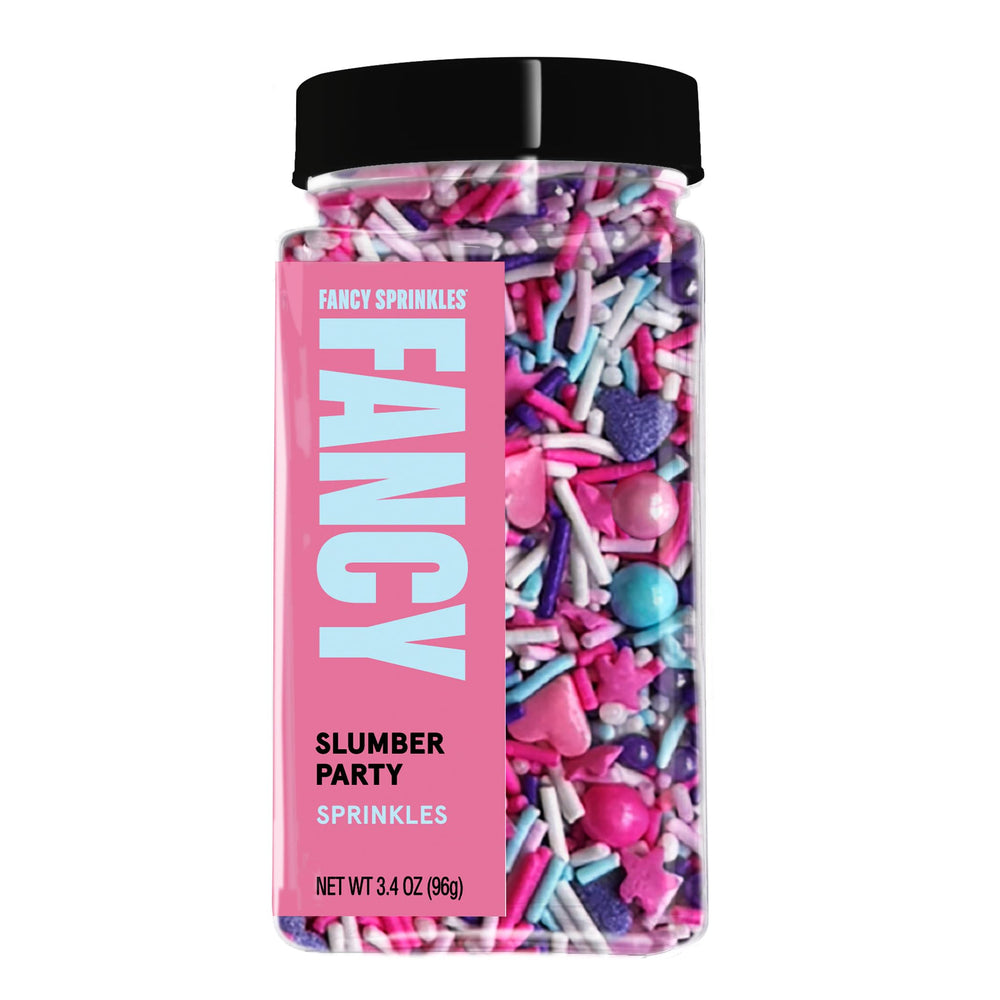 Fancy Sprinkles Slumber Party decorating setup inspires festive treats and gatherings