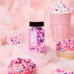 Fancy Sprinkles Slumber Party turquoise pearls add sparkle and dimension to sweets