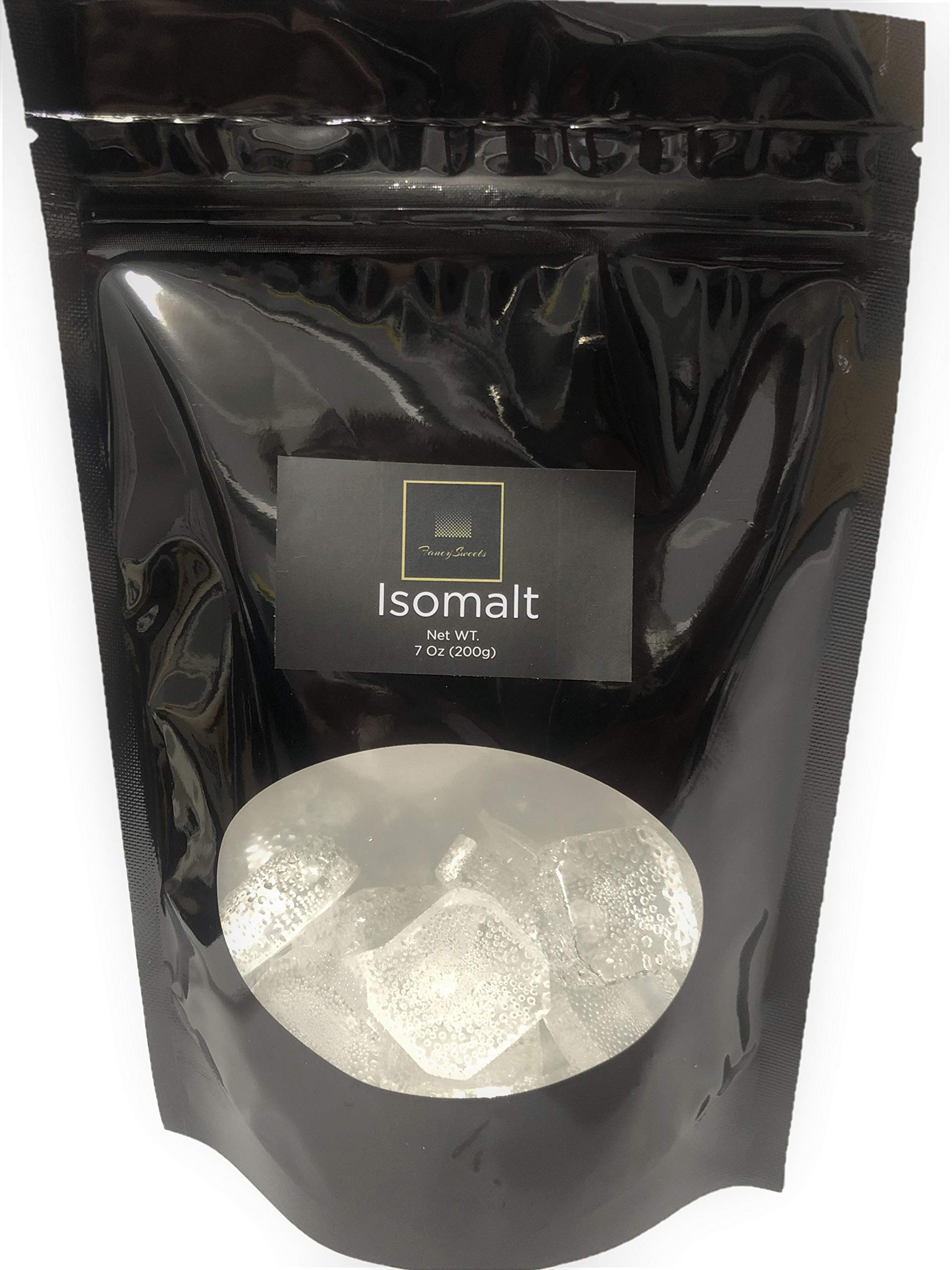 Fancy Sweets Precooked Isomalt Clear Cubes for smooth sugar art applications.