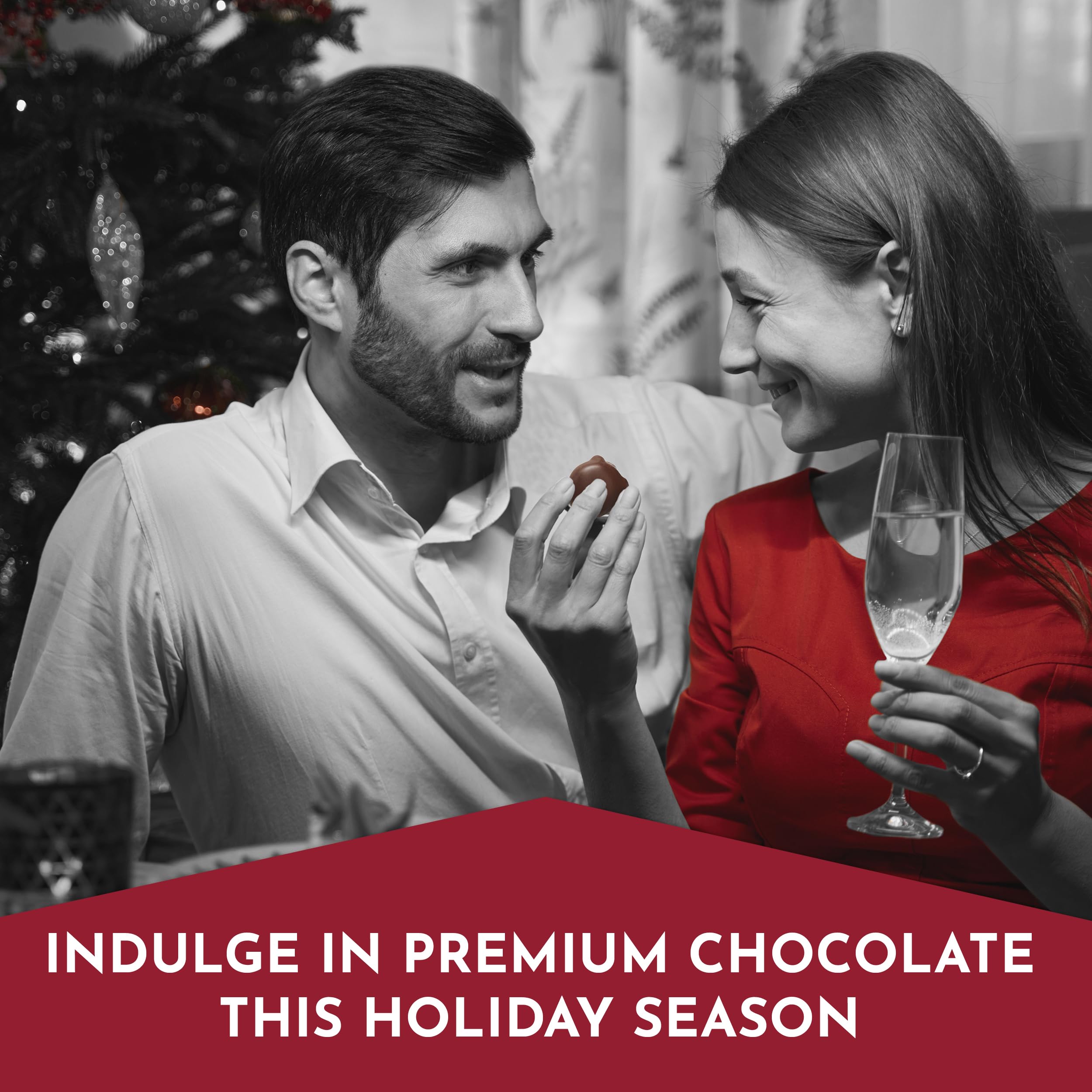 Holiday gift box wrapped for festive gifting and celebrations.