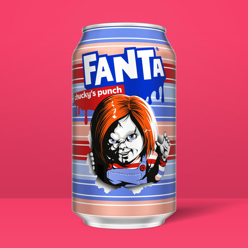 Fanta Fruit Punch 12-pack cans, ready for group parties.