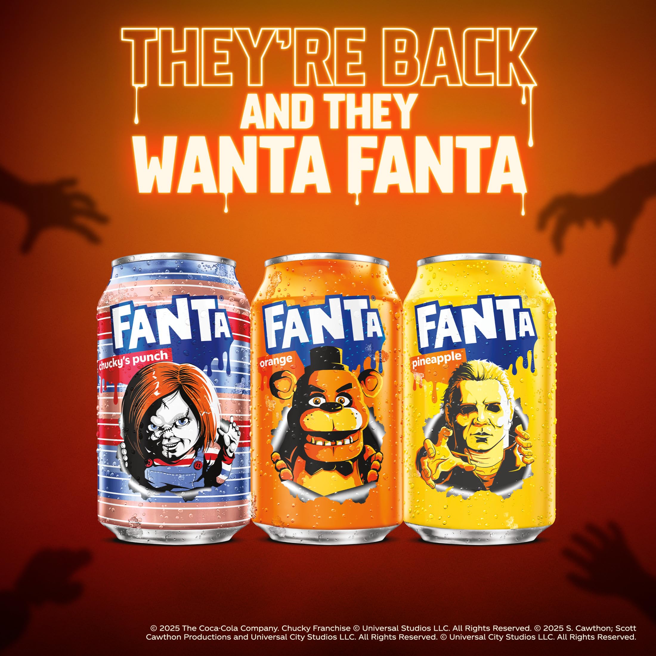 Chucky's Punch can back artwork, festive flavor for seasonal movie nights.