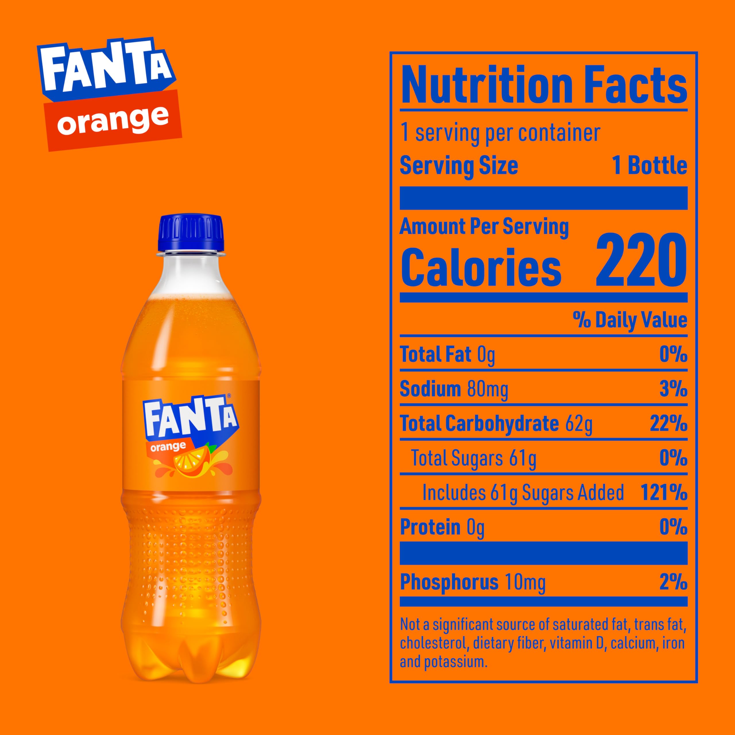 Fanta Orange Soda six-pack ready for a cool, shareable party refresh.