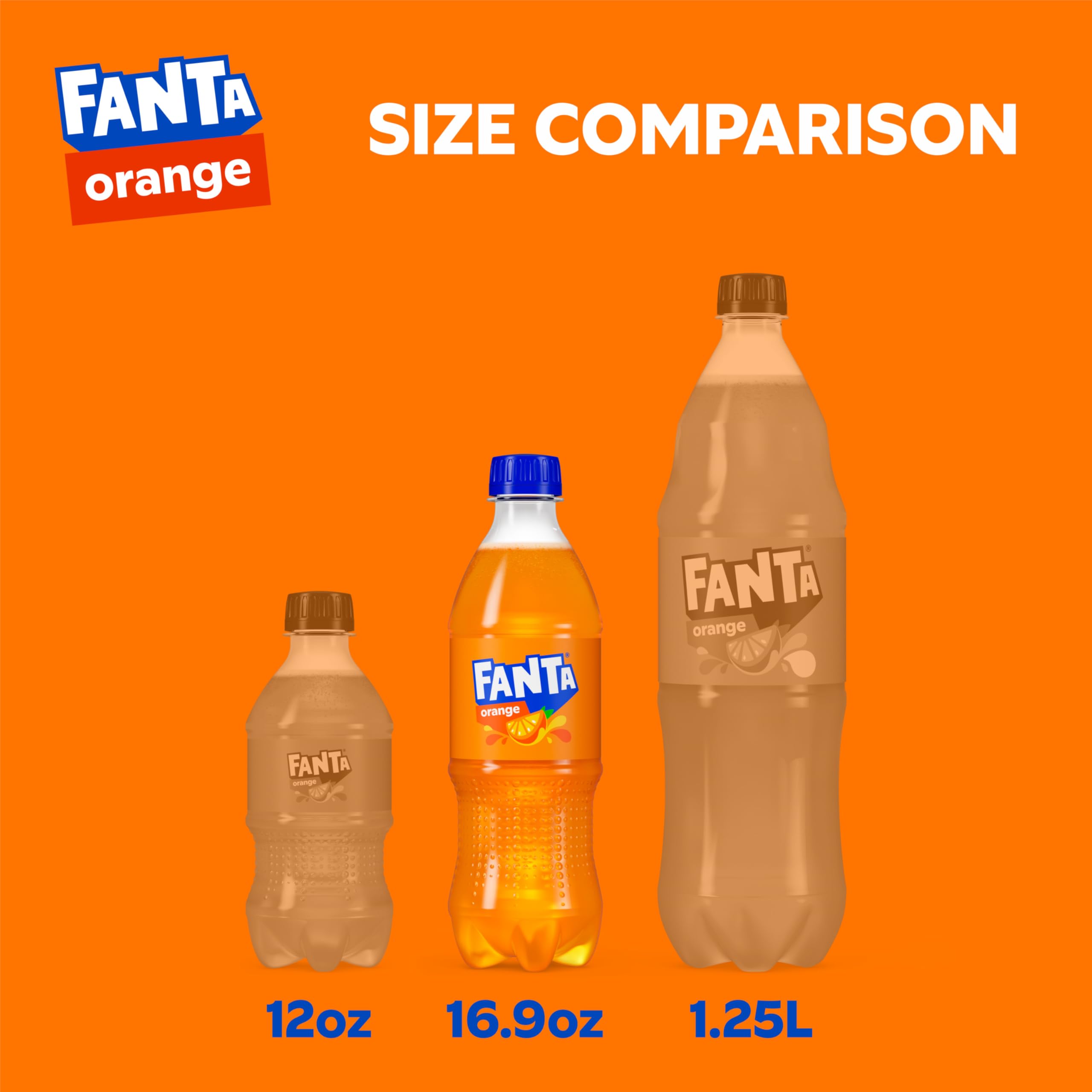 Fanta Orange Soda bubbles rise in a glass beside snacks for casual hangs.
