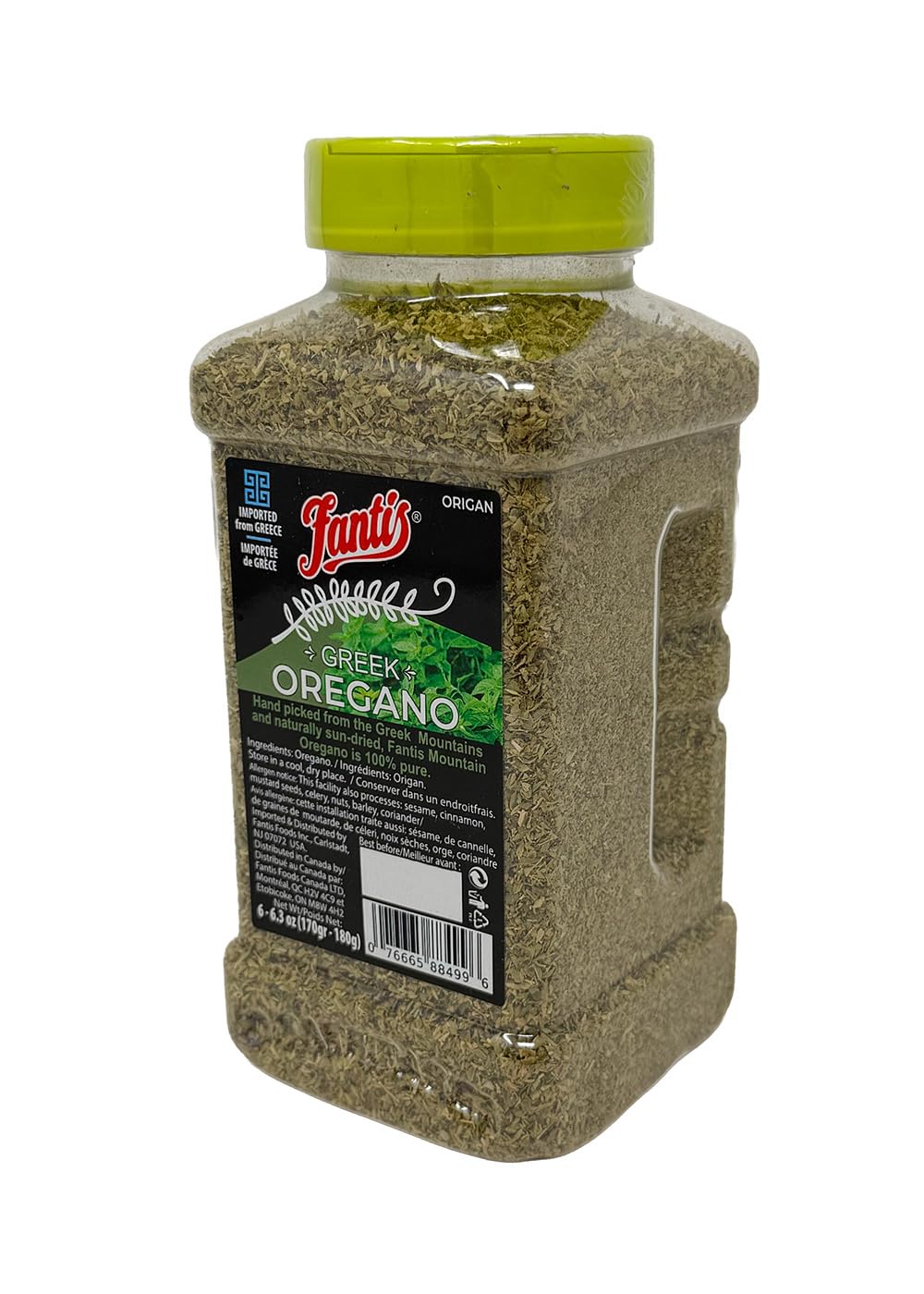 Fantis oregano sun-dried process delivering bright aroma