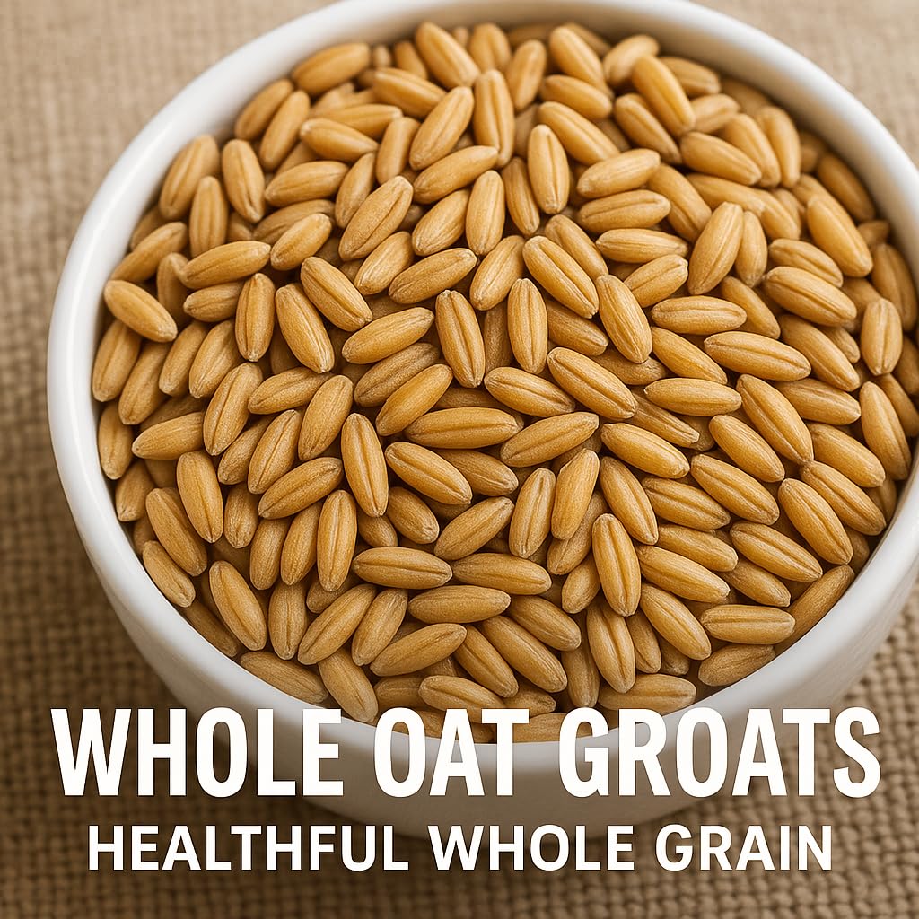 Farmer Bob's Oat Groats ready for porridge and breakfasts