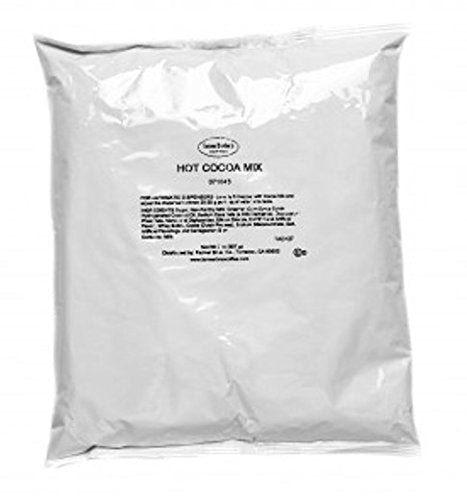 Farmer Brothers hot cocoa mix 2 lb bag for beverage dispensers, ideal for cafes