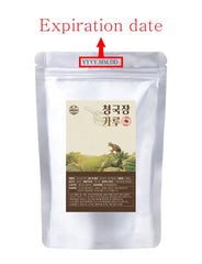 FARMER QUEEN Cheonggukjang powder packaging; easy to store and portion for recipes.