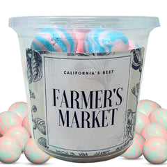 Farmers Market Cotton Candy Taffy 2 oz pouch ready for gifting.