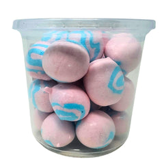 Farmers Market Cotton Candy Taffy soft fluffy texture melts on the tongue.