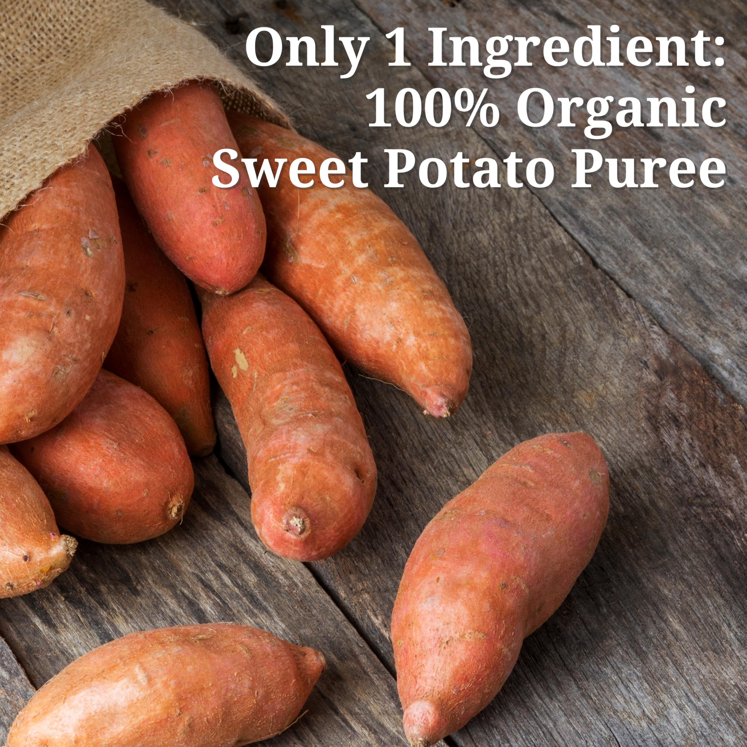 FARMER'S MARKET Organic Sweet Potato Puree as a kid-friendly meal base