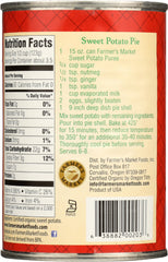FARMER'S MARKET Puree jar-top highlighting silky texture ideal for desserts
