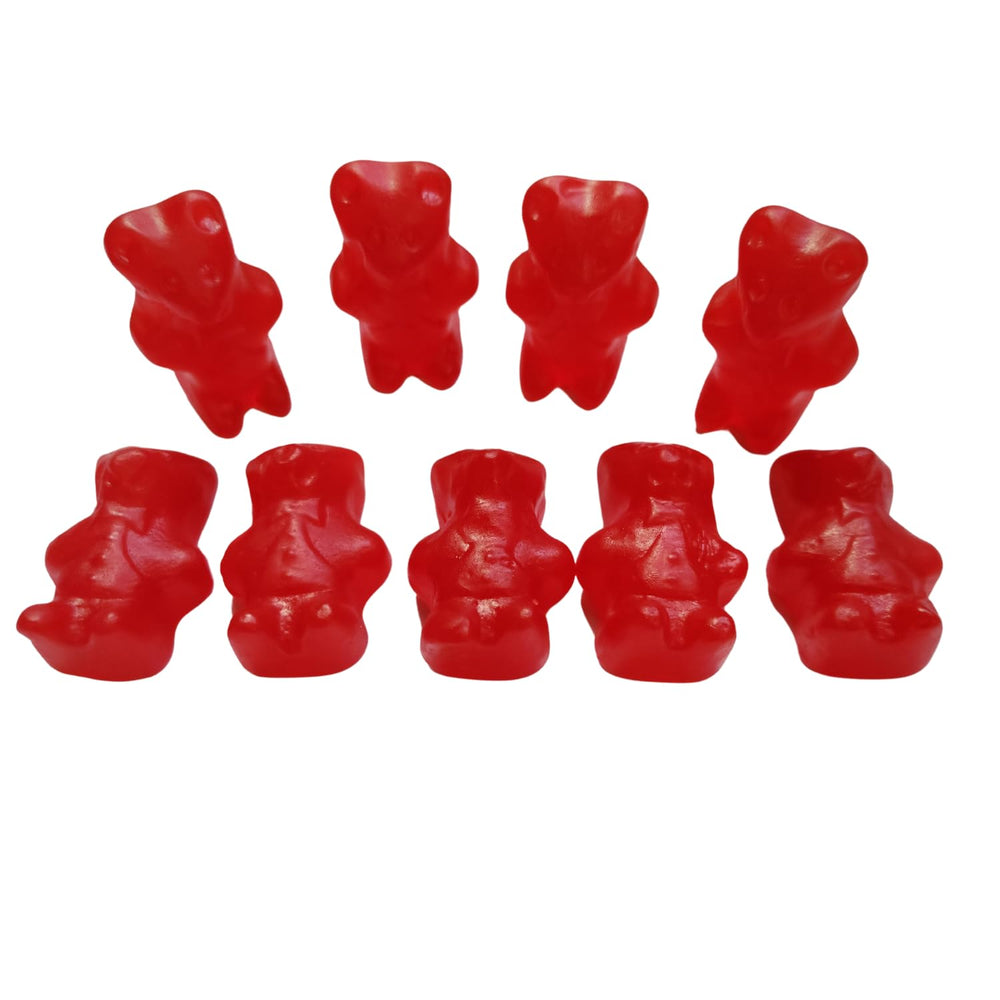 farmhouse preserve juju cinnamon bears spicy kick highlighted in glossy gummy bites