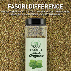 Fasori Oregano bulk jar emphasizes value for home cooks and professional kitchens