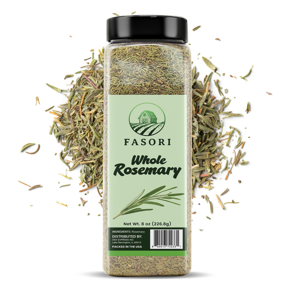 Fasori rosemary packaging USA made to ensure freshness.