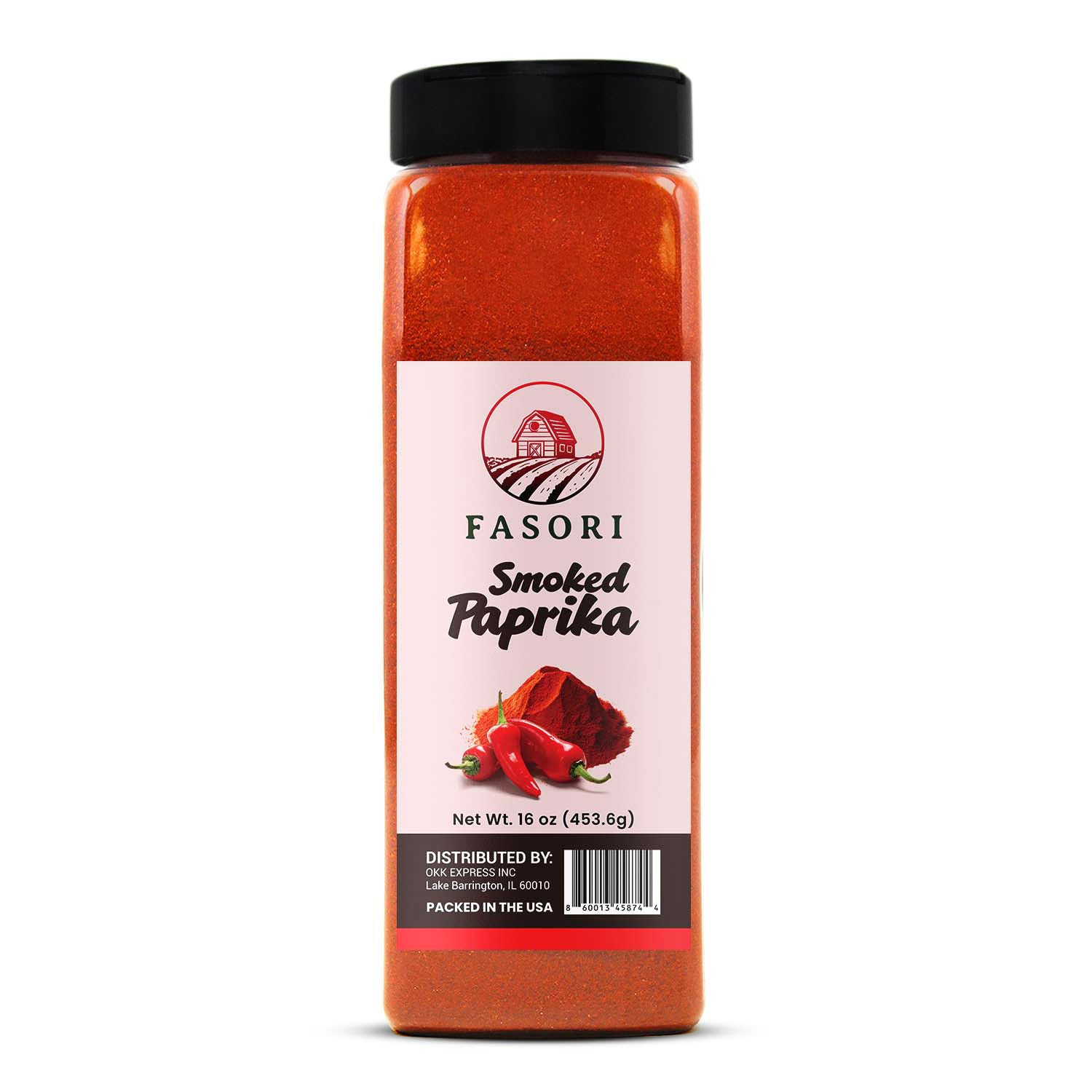 Fasori smoked paprika powder is a versatile spice for color and flavor in meals