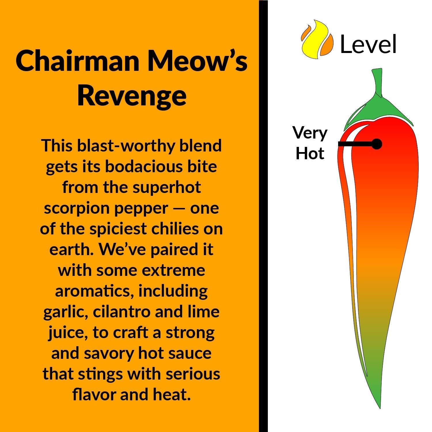Fat Cat Chairman Meow's Revenge glazed meat with scorpion heat