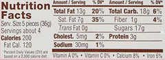 Hazelnut nougat center close-up inside Fazer Geisha