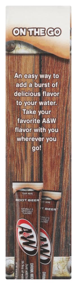 Prepared FCV A&W Root Beer in a glass with ice and fizz.