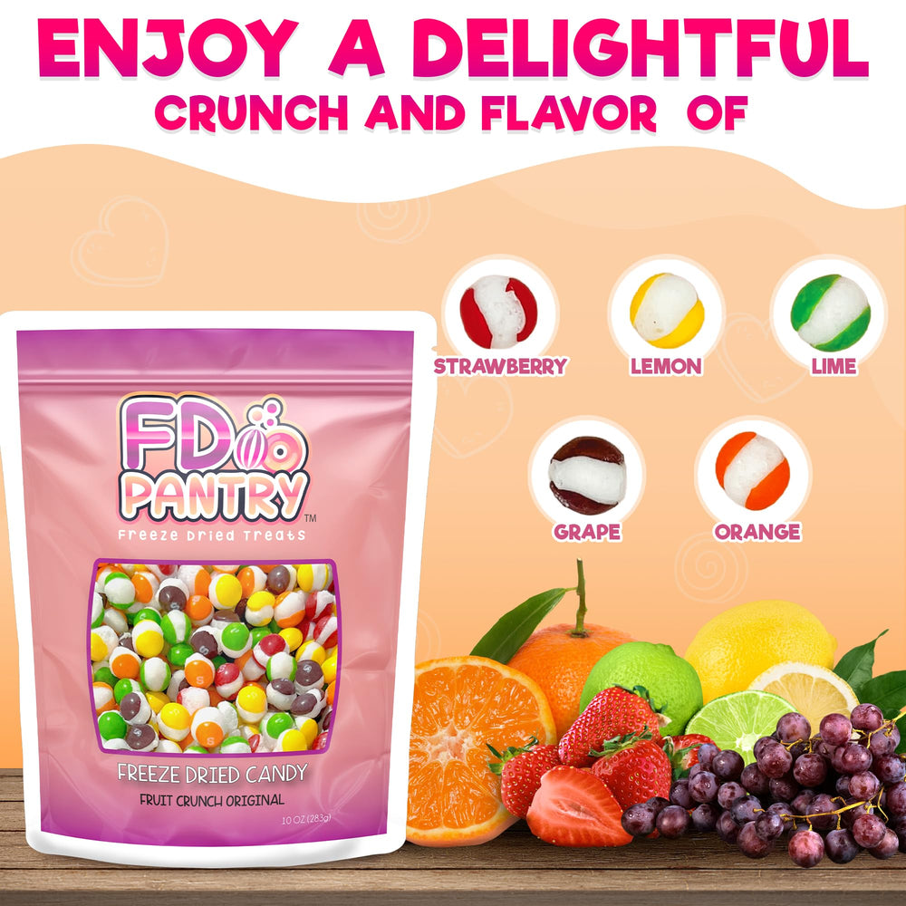 FD Pantry Freeze-dried lime candy offers tart, refreshing flavor for quick treats.