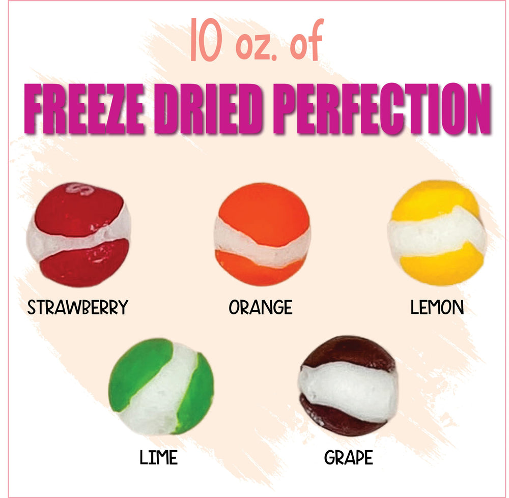 FD Pantry Freeze-dried orange candy provides sunny, flavorful bites for travel.
