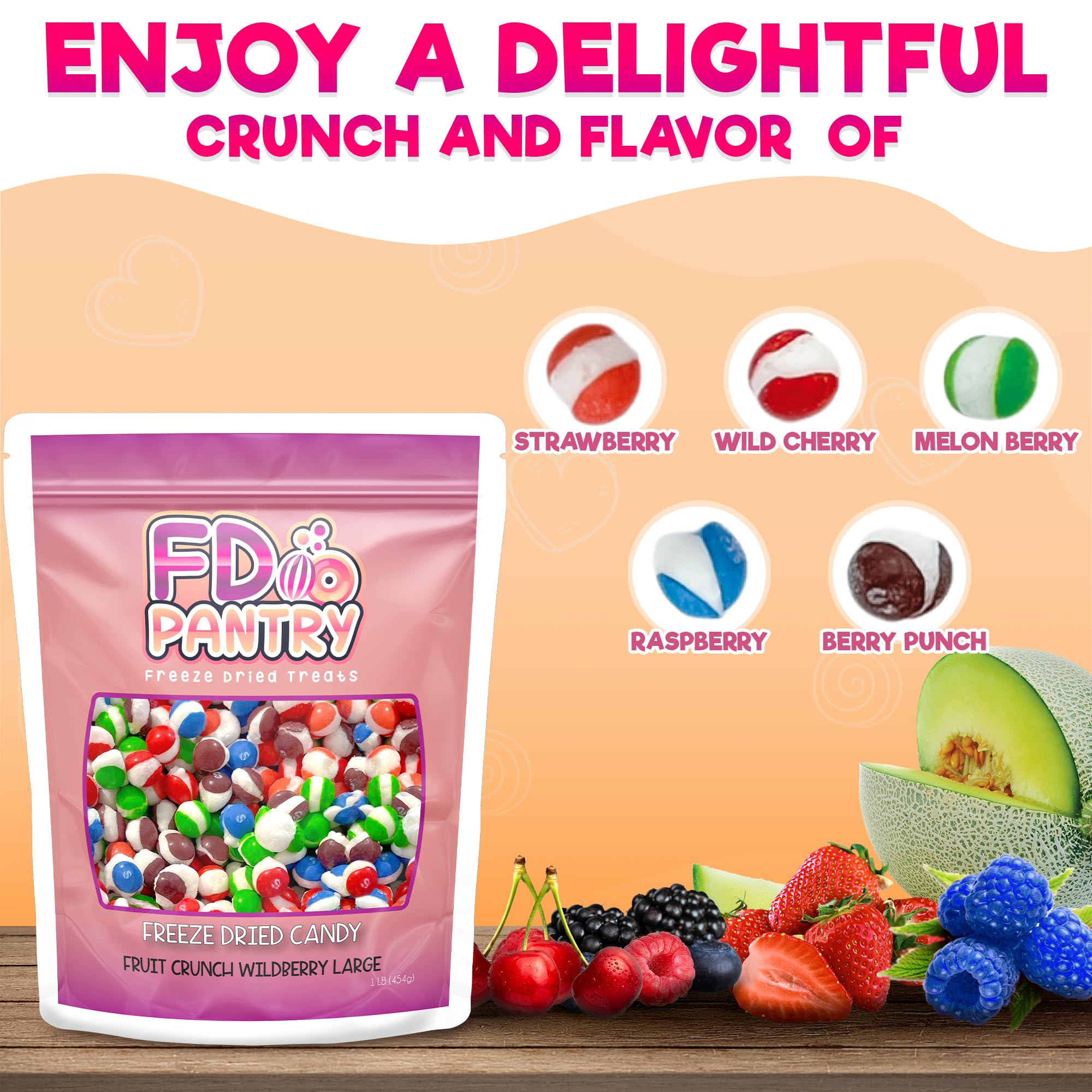 FD Pantry resealable pouch close-up emphasizes freshness and mess-free dispensing.