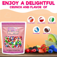 FD Pantry resealable pouch close-up emphasizes freshness and mess-free dispensing.
