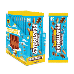 Feastables Almond Milk Chocolate Bar king size pack ready to share