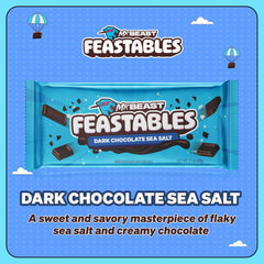 Feastables MrBeast packaging highlights fair trade sourcing.