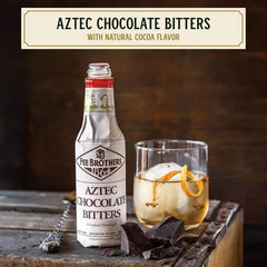Fee Brothers Aztec Chocolate Bitters stir enhances balance in classic drinks.